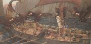 John William Waterhouse Ulysses and the Sirens (mk41) Spain oil painting artist